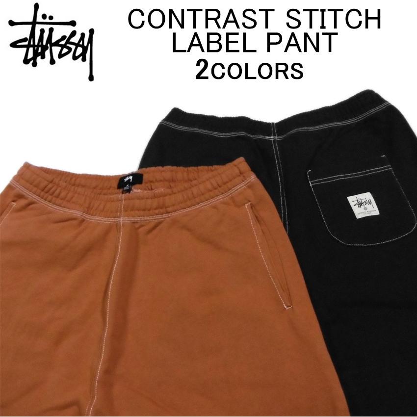 ステューシー ズボン・パンツ STUSSY CONTRAST STITCH LABEL PANT