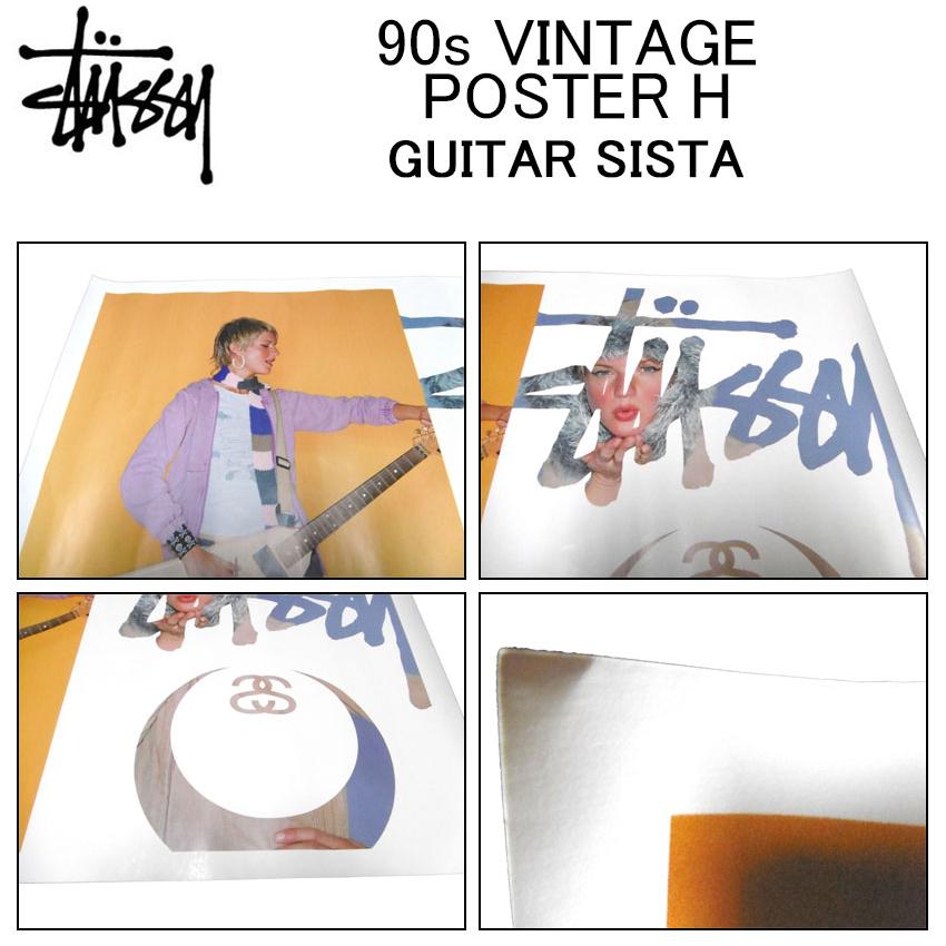 STUSSY（ステューシー） ポスター STUSSY SISTA 90s VINTAGE POSTER G