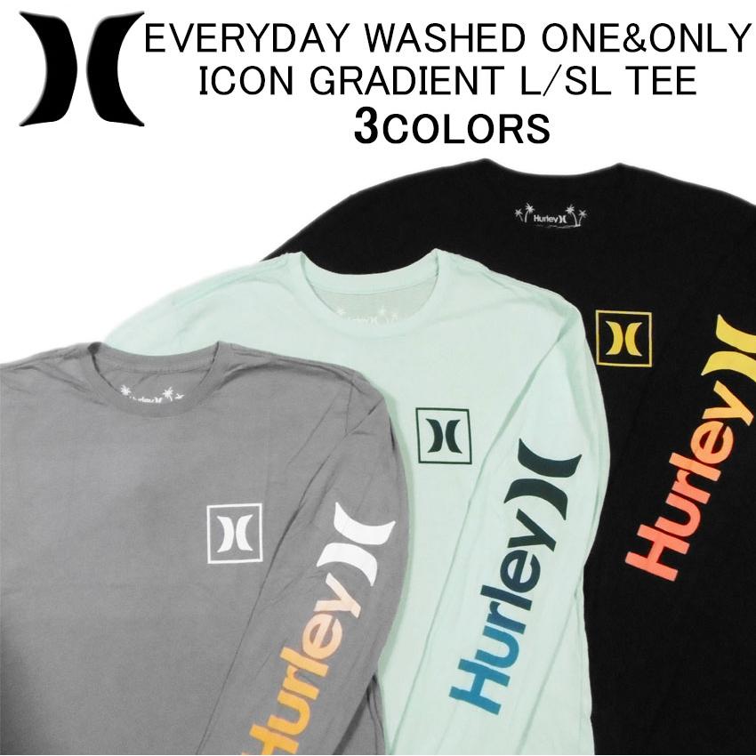 日本未発売！ハーレー 長袖 Tシャツ HURLEY EVERYDAY WASHED ONE&ONLY