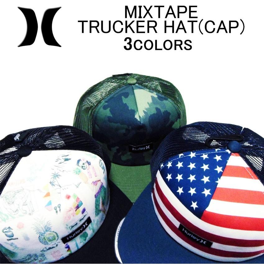ハーレー 帽子・キャップ HURLEY MIXTAPE TRUCKER HAT(CAP) メッシュキャップ・トラッカー・メンズ/レディース(男女兼用)｜import-shop-bills
