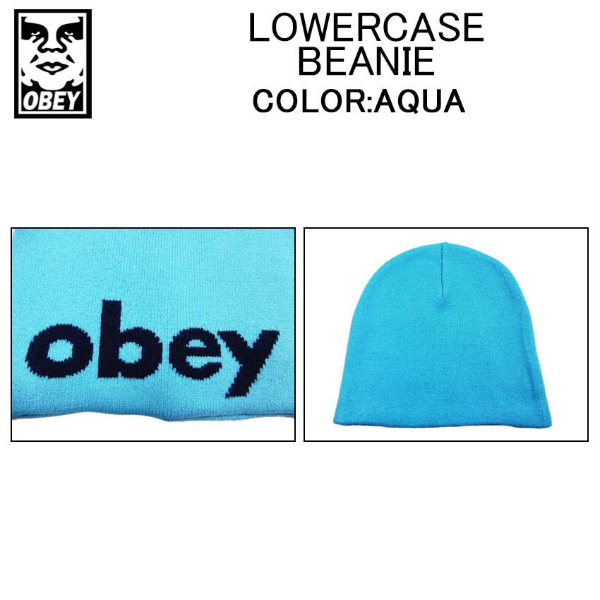 オベイ 帽子・キャップ OBEY LOWERCASE BEANIE ビーニー・ニットキャップ・ニット帽・メンズ/レディース(男女兼用)｜import-shop-bills｜04