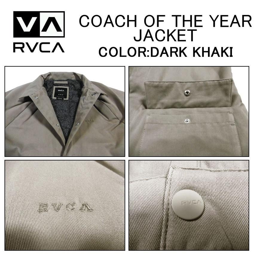 ルカ/ルーカ アウター・ジャケット RVCA COACH OF THE YEAR JACKET 