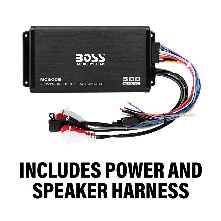 BOSS 500W 防水マリンオーディオ Bluetooth アンプ マリンデッキ BOSS 500W 防水マリンオーディオ Bluetooth アンプ マリンデッキ