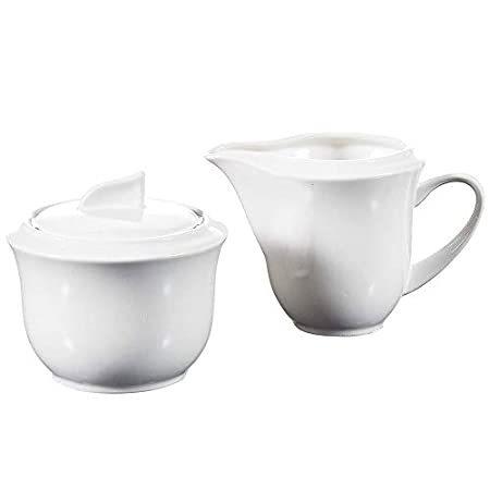 Malacasa 3 Xa0 Pieceシリーズcarina 中国磁器セラミックcreamer Serving Set For Coffee And Tea 休み