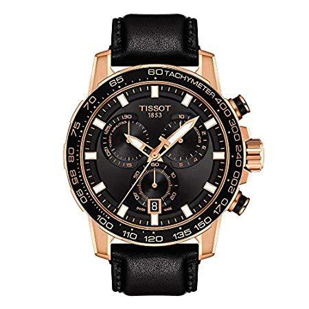 今年人気のブランド品や Stainless Supersport mens Tissot Steel T1256173605100 Black Watch Casual 腕時計