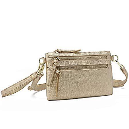 Aitbags レディースファッション マルチジッパーポケット 財布 斜め掛けハンドバッグ 軽量 財布 機能的クラッチ リストレット付き Us サイズ ゴールド B08lh76v67ならショッピング ランキングや口コミも豊富なネット通販 更にお得なpaypay残高も スマホアプリも充実で