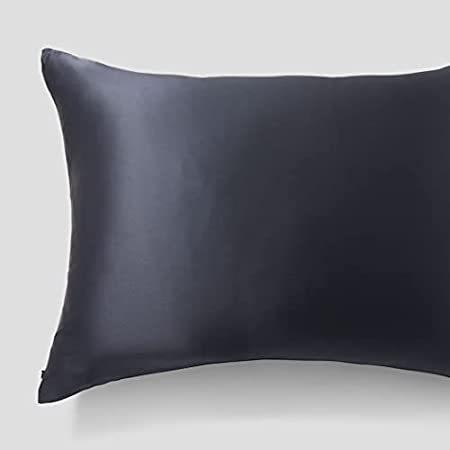 素晴らしい価格 Casper Sleep Silk Pillowcase, Indigo, Standard 枕、ピロー