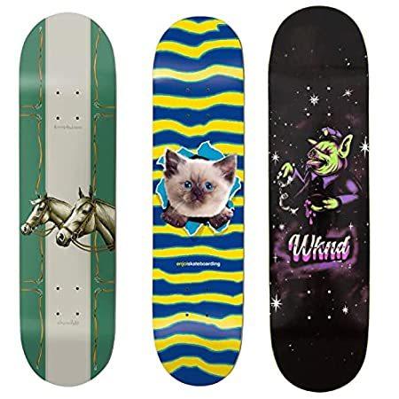 大人女性の Lot Bulk 3-Pack Deck Skateboard WKND / Chocolate / Enjoi of 8.25" All Decks デッキ、パーツ