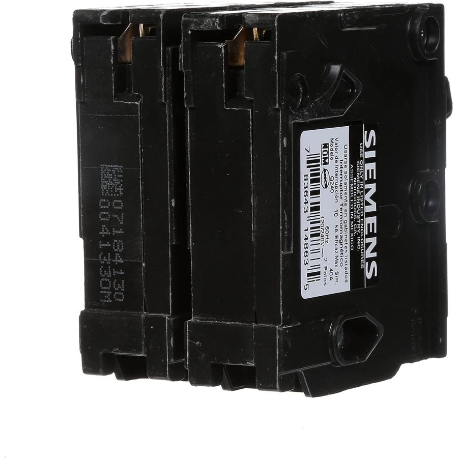 【並行輸入品】Q220 ダブルポールタイプ QP回路ブレーカー 40 Amp Q240 1 : Import tabaido - 通販 ...