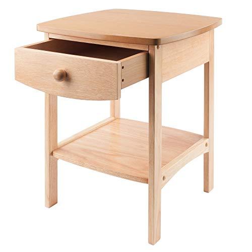 Claire Accent Table Natural Finish Winsome 82218 Wood Claire Acce 並行輸入品｜import-tabaido｜05