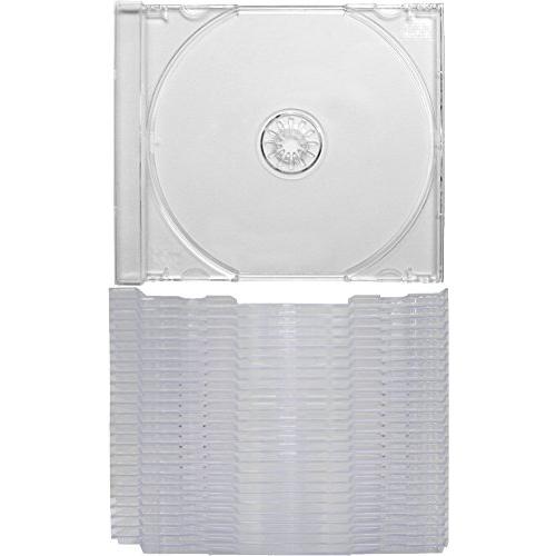 爆買い！ (25) Clear Replacement CD Trays / Inserts for CD Jewel Boxes! #C 並行輸入品