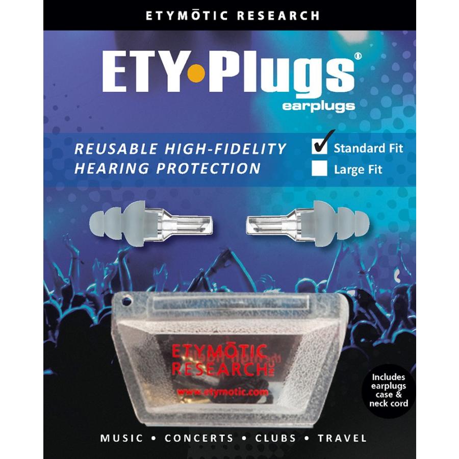 【並行輸入品】Etymotic Research ER20 ETYPlug イヤープラグ　聴覚保護 耳栓  クリア（clear） Et_3
