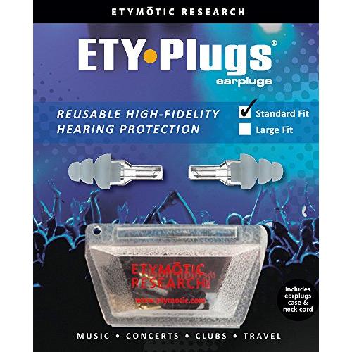 【並行輸入品】Etymotic Research ER20 ETYPlug イヤープラグ　聴覚保護 耳栓  クリア（clear） Et_4