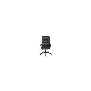 Office Products High Back LeatherPlus Chair in 【銀色】 Black 並行輸入品