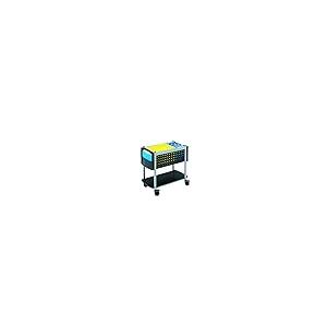 【並行輸入品】Safco Scoot File Cart, Legal, Letter, Black Safco 5373BL Open Topの画像
