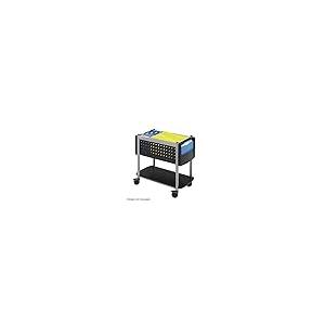 【並行輸入品】Safco Scoot File Cart, Legal, Letter, Black Safco 5373BL Open Topの画像