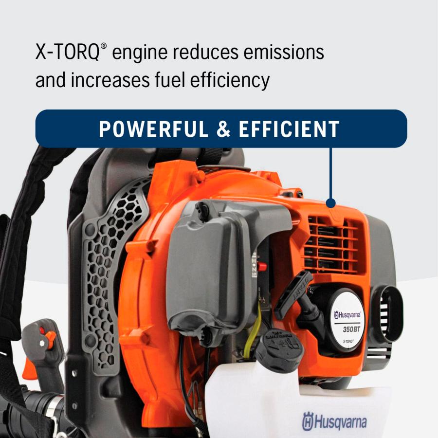 【並行輸入品】Husqvarna 350BT, 50.2cc 2 Cycle 692 CFM 180 MPH Professional 2 Cyの画像