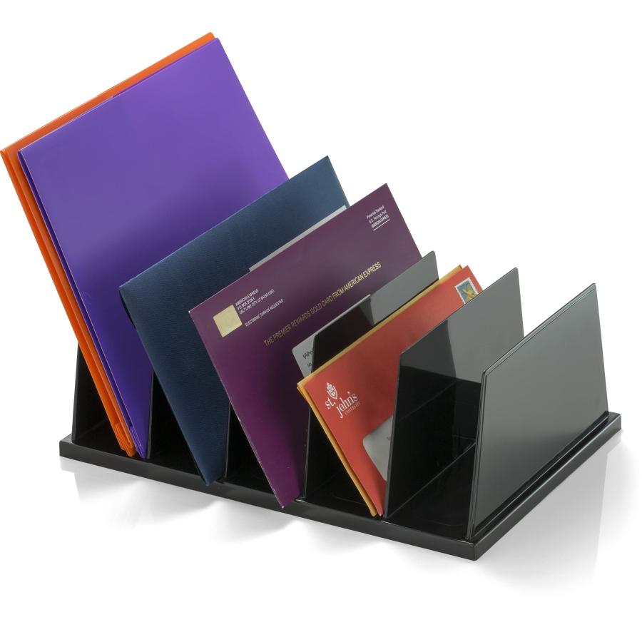 【並行輸入品】OfficemateリサイクルLarge標準ソーター、5コンパートメント、13.5?X 9?X 5インチ、ブラック(26192?)の画像