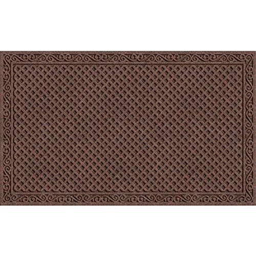 並行輸入品】Apache Mills テクスチャー 鉄格子玄関マット 18インチ x