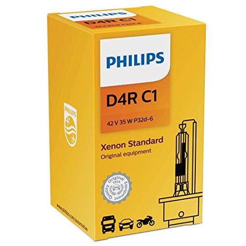 【並行輸入品】Philips 42406C1 D4R 標準キセノンHIDヘッドライトバルブ 1パック Philips 42406C1 D4R Sの画像
