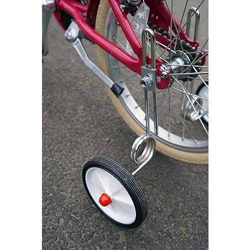 【並行輸入品】Adie Sprung Ez Trainer Stabiliser Wheel White， Size 12/Size 16