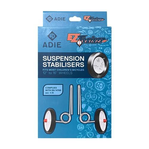 【並行輸入品】Adie Sprung Ez Trainer Stabiliser Wheel White， Size 12/Size 16