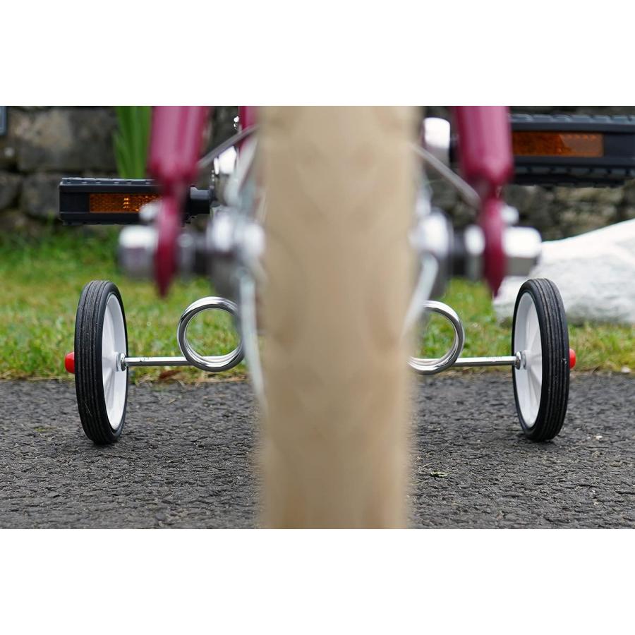 【並行輸入品】Adie Sprung Ez Trainer Stabiliser Wheel White， Size 12/Size 16