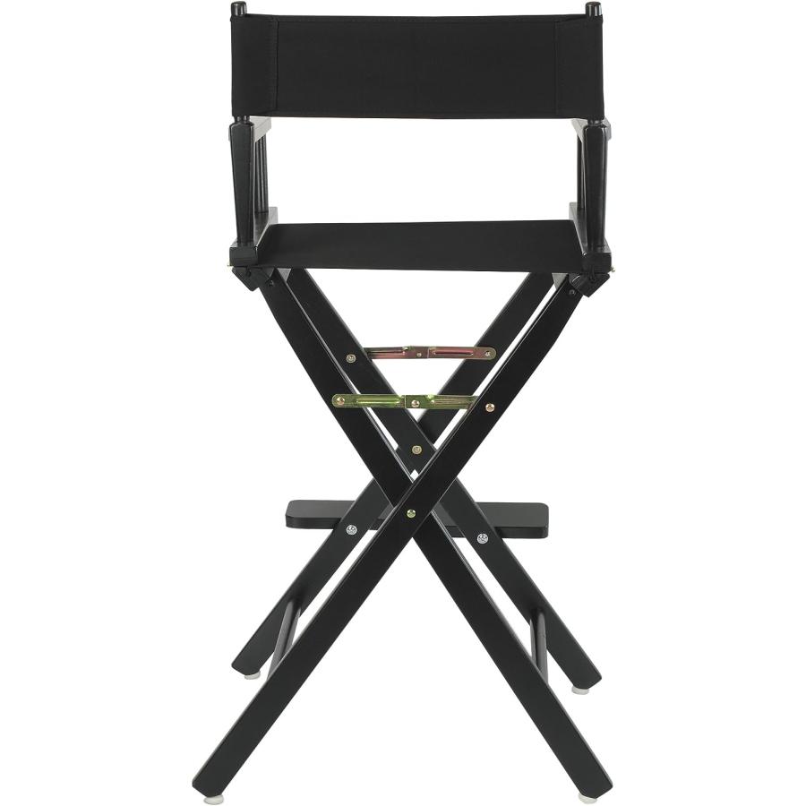 【並行輸入品】Casual Home Director's Chair  Black Frame/Black Canvas 30inch - B 並行の画像