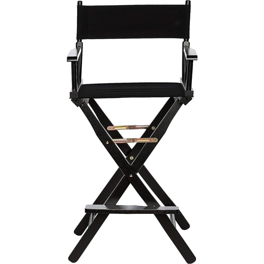 【並行輸入品】Casual Home Director's Chair  Black Frame/Black Canvas 30inch - B 並行の画像