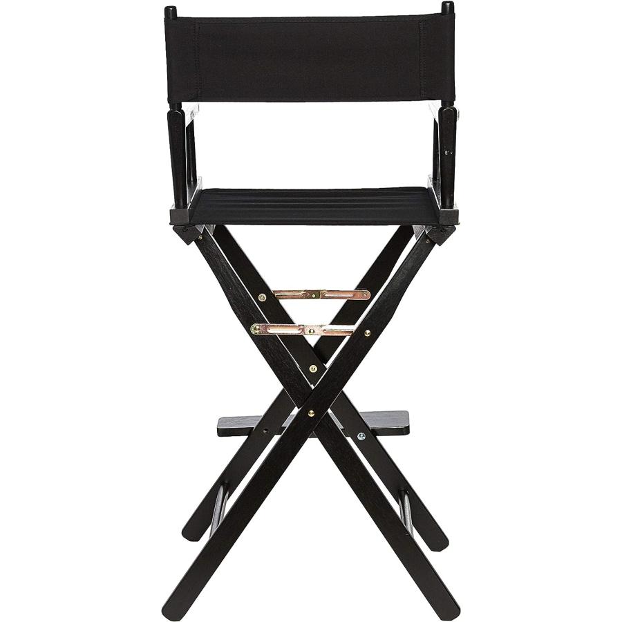 【並行輸入品】Casual Home Director's Chair  Black Frame/Black Canvas 30inch - B 並行の画像