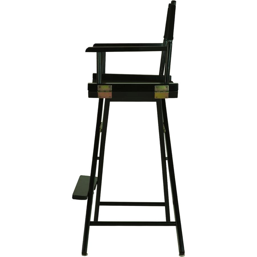 【並行輸入品】Casual Home Director's Chair  Black Frame/Black Canvas 30inch - B 並行の画像