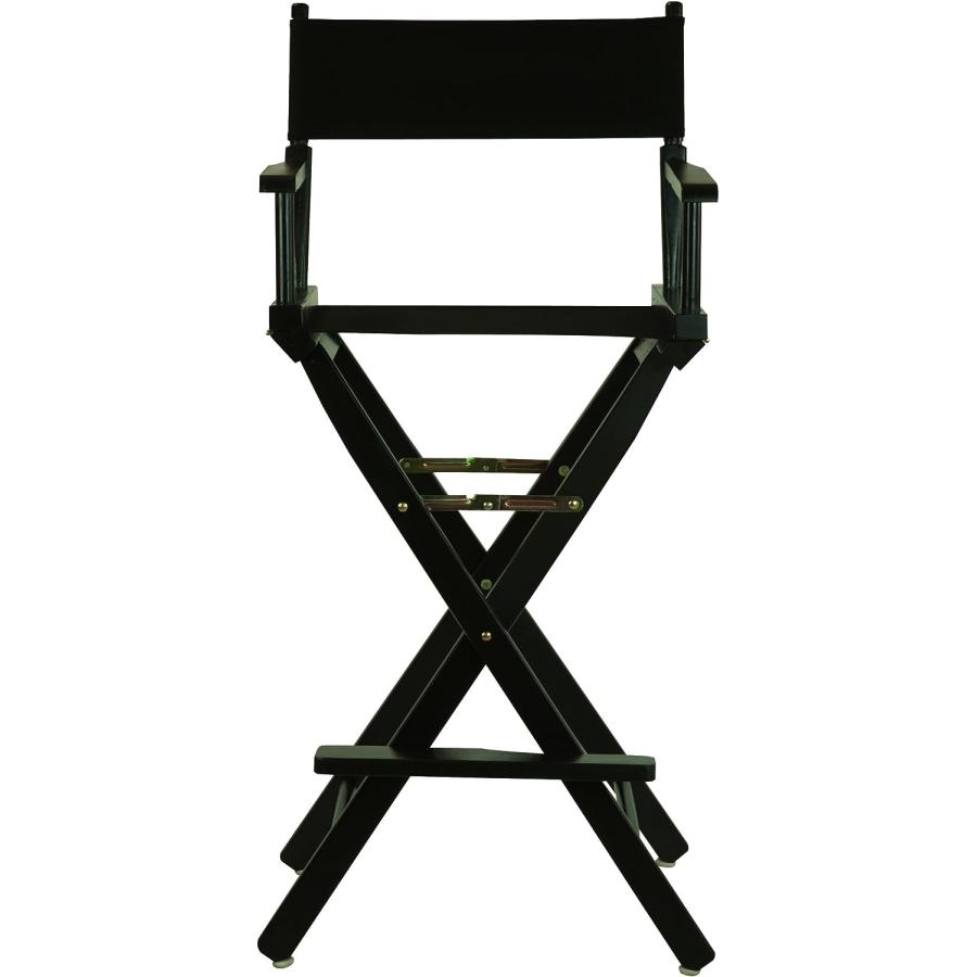 【並行輸入品】Casual Home Director's Chair  Black Frame/Black Canvas 30inch - B 並行の画像
