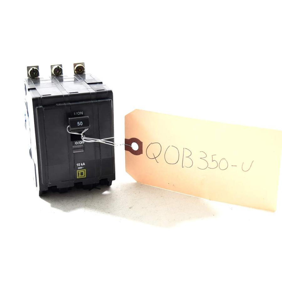 1- Square D QOB350 Bolt-On Circuit Breaker  50 Amp 　並行輸入品 - 1