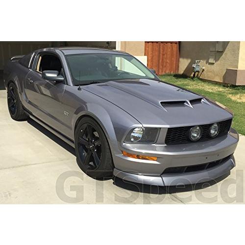 GT Speed CV タイプ2スタイル PU フロントバンパーリップ 2005 2009 