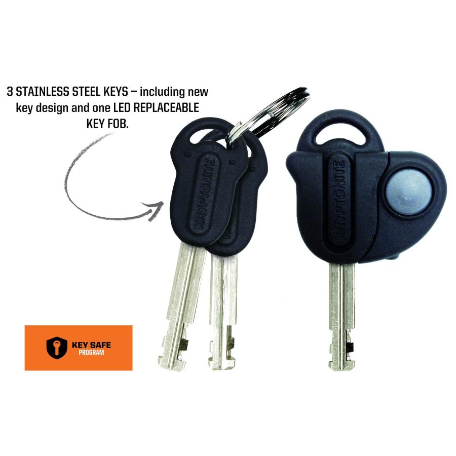 【並行輸入品】KRYPTONITE ( クリプトナイト ) ロック Evolution シリーズ4 Integrated チェーン 160cmの画像