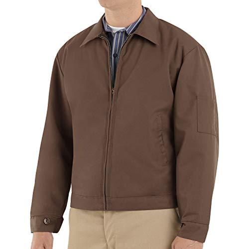 【並行輸入品】Red Kap Men 'sスラッシュポケットquilt linedジャケット カラー: ブラウン Red Kap Men's S_1