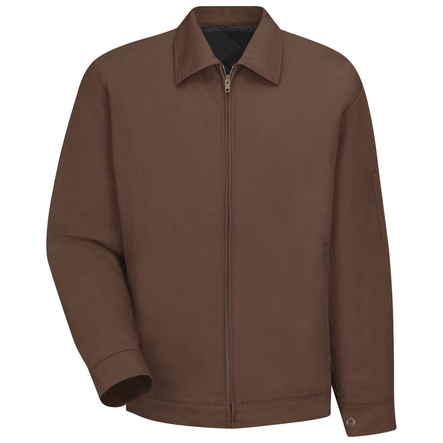 【並行輸入品】Red Kap Men 'sスラッシュポケットquilt linedジャケット カラー: ブラウン Red Kap Men's S_3
