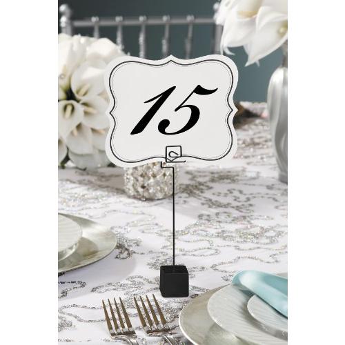 【並行輸入品】Darice Dt0020 David Tutera Reception Table Cards, Numbered 1 To 2_4