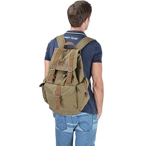並行輸入品】[ゴーション] リュックサック キャンバス レトロ 1〜2泊