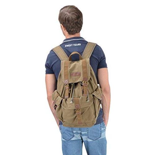 並行輸入品】[ゴーション] リュックサック キャンバス レトロ 1〜2泊