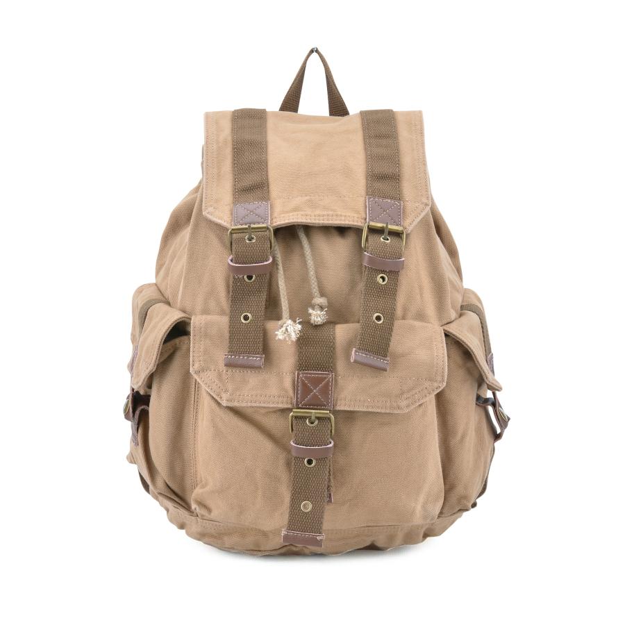 並行輸入品】[ゴーション] リュックサック キャンバス レトロ 1〜2泊