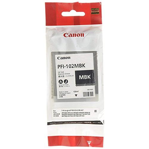 【並行輸入品】Canon 0894B001AA OEM Ink (PFI 102MBK) iPF 500 600 605 610 700_1