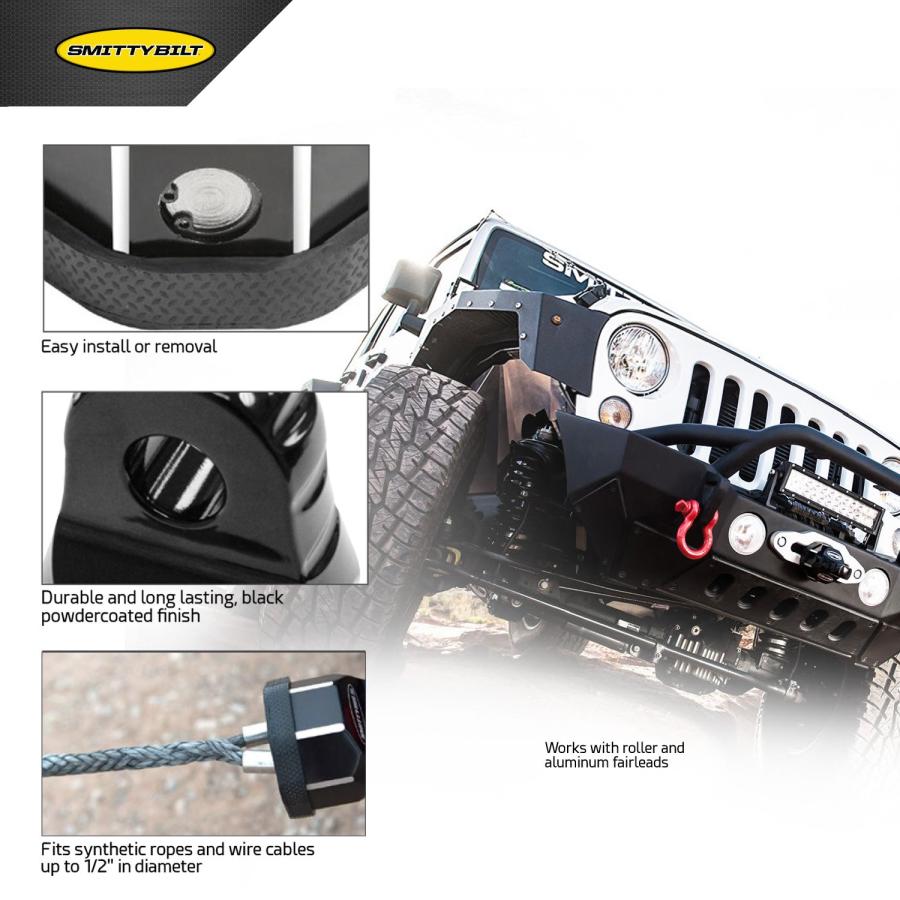 Smittybilt 【並行輸入品】Smittybilt 2820 アルミニウム ウインチ 