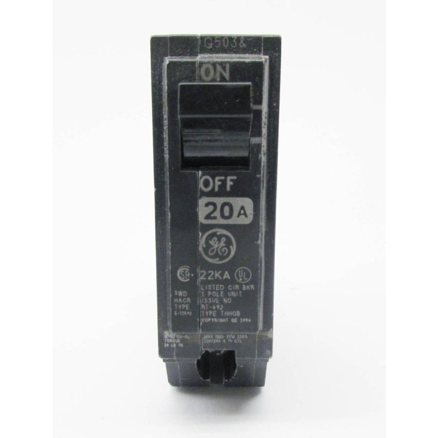 Circuit　Breaker　20A　1P　並行輸入品　Bolt　On　120　240V