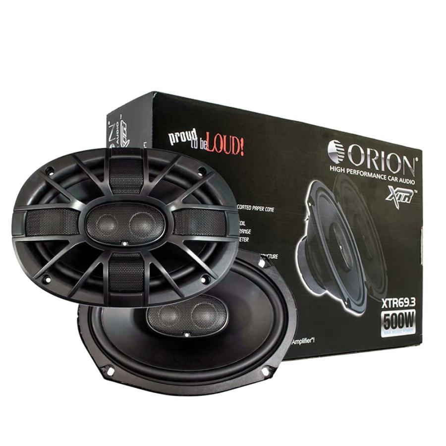 Orion XTR69.3 6インチ x 9インチ 3ウェイ XTRシリーズ 同軸カー 
