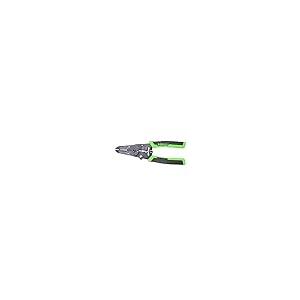 【並行輸入品】Hilmor 7インチ ワイヤーストリッパー ラバーハンドルグリップ付き ブラック&グリーン WS7 1885426 Hilmor_2
