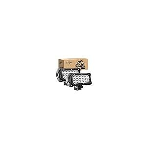 【並行輸入品】Nilight Led Light Bar 2PCS 36w 6.5Inch Spot Led Off Road Lights Sの画像