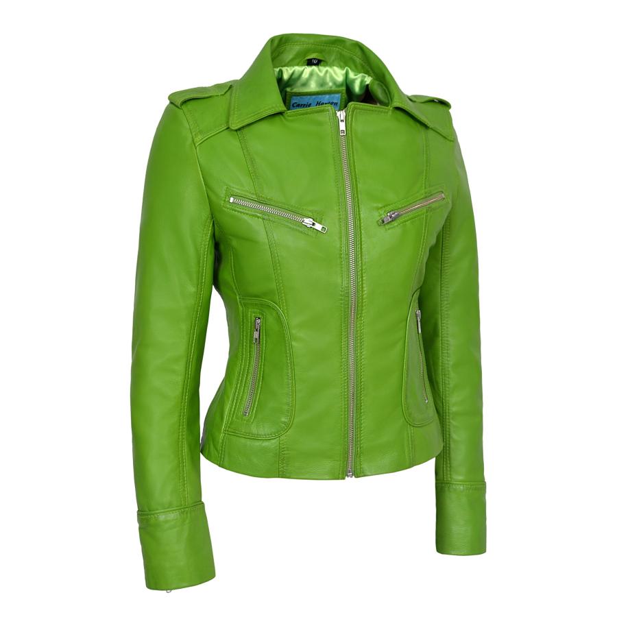 Rider LadiesライムグリーンバイカーバイクスタイルソフトReal Rider LadiesライムグリーンバイカーバイクスタイルソフトReal