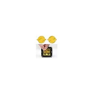 【並行輸入品】Lamin x Custom Fit Yellow Fog Light Covers for Ford Explorer Limの画像