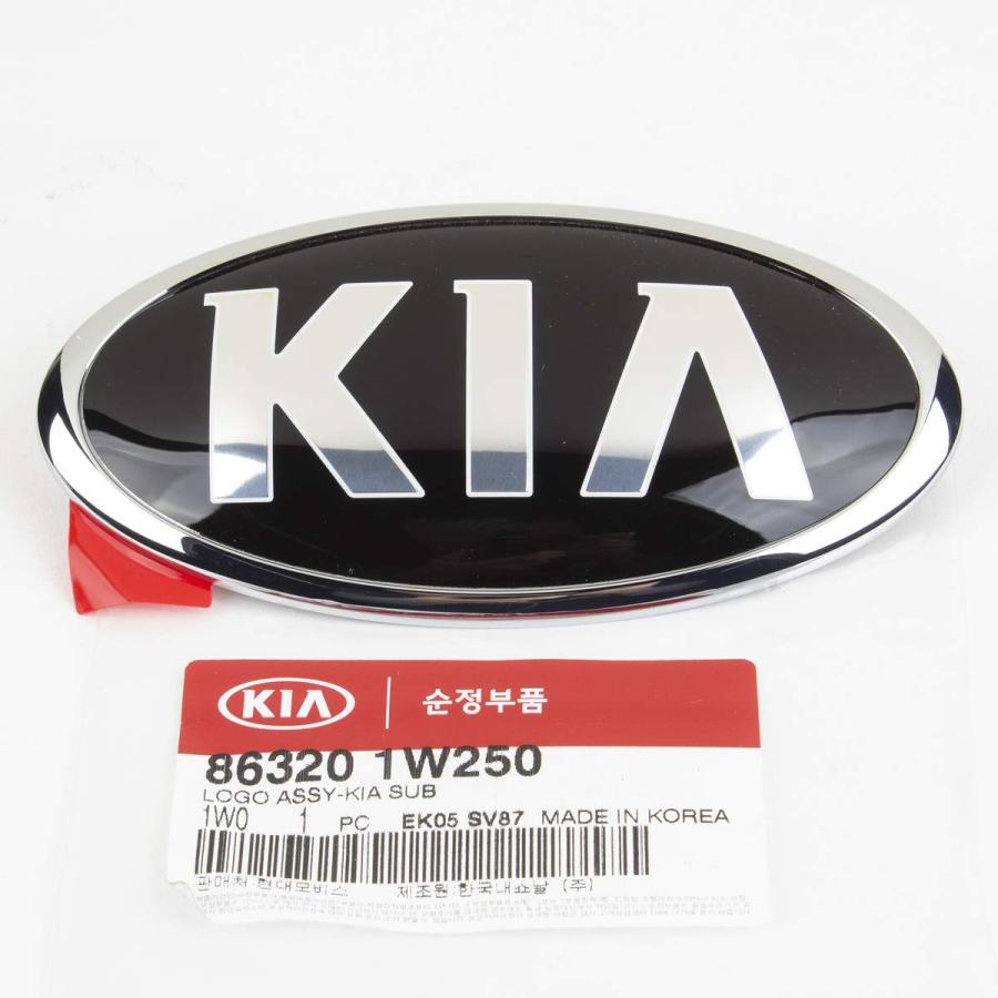 正規品 エンブレムの下 並行輸入品】純正キアエンブレム(86320 1W250)。 Genuine Kia Emblem